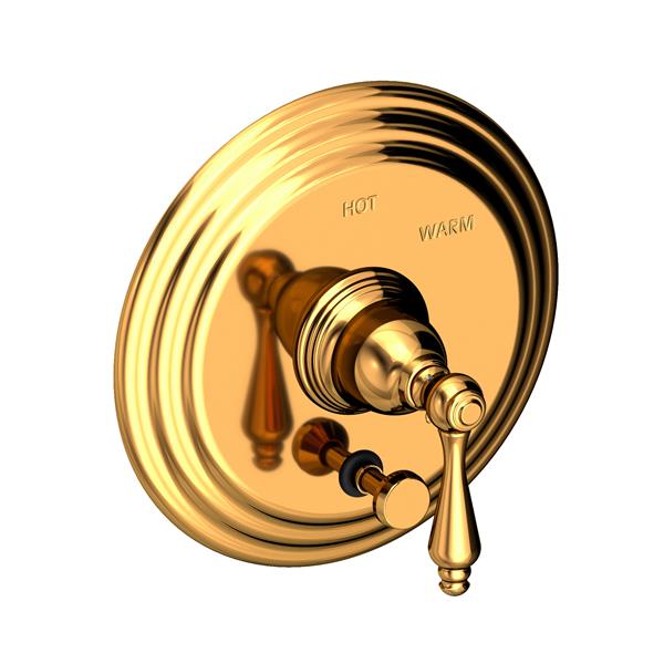 Newport Brass - Balanced Pressure Tub & Shower Diverter Plate With Handle