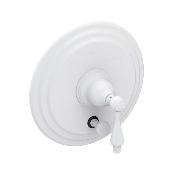 Newport Brass - Balanced Pressure Tub & Shower Diverter Plate With Handle