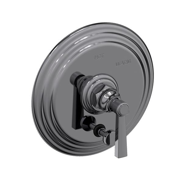 Newport Brass - Astor Balanced Pressure Tub & Shower Diverter Plate with Handle. Less Showerhead, arm and flange.
