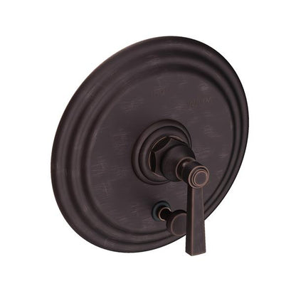 Newport Brass - Astor Balanced Pressure Tub & Shower Diverter Plate with Handle. Less Showerhead, arm and flange.