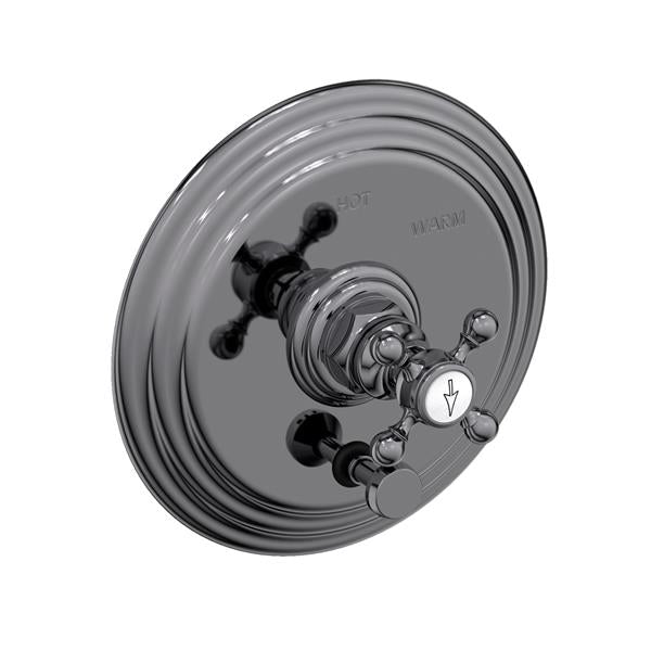Newport Brass - Astor Balanced Pressure Tub & Shower Diverter Plate with Handle. Less Showerhead, arm and flange.