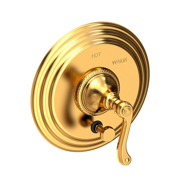 Newport Brass - Amisa Balanced Pressure Tub & Shower Diverter Plate with Handle. Less Showerhead, arm and flange.