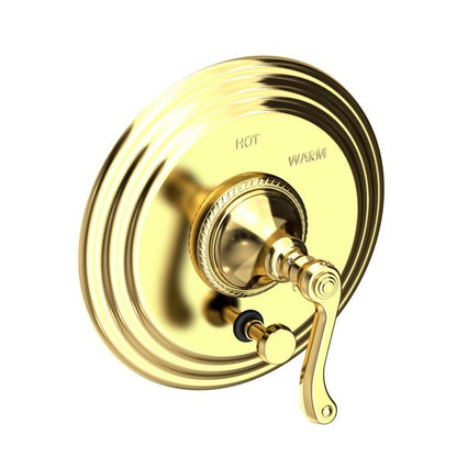 Newport Brass - Amisa Balanced Pressure Tub & Shower Diverter Plate with Handle. Less Showerhead, arm and flange.