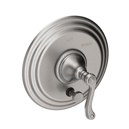 Newport Brass - Amisa Balanced Pressure Tub & Shower Diverter Plate with Handle. Less Showerhead, arm and flange.