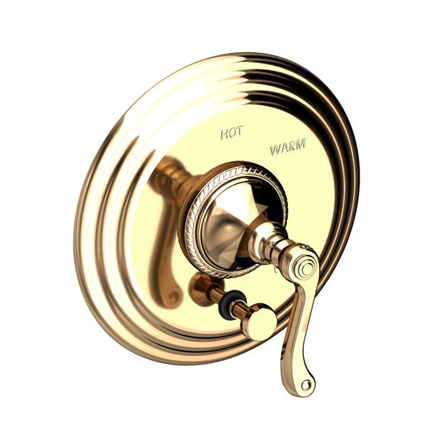 Newport Brass - Amisa Balanced Pressure Tub & Shower Diverter Plate with Handle. Less Showerhead, arm and flange.