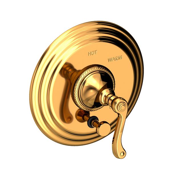 Newport Brass - Amisa Balanced Pressure Tub & Shower Diverter Plate with Handle. Less Showerhead, arm and flange.