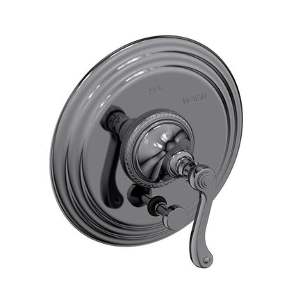 Newport Brass - Amisa Balanced Pressure Tub & Shower Diverter Plate with Handle. Less Showerhead, arm and flange.