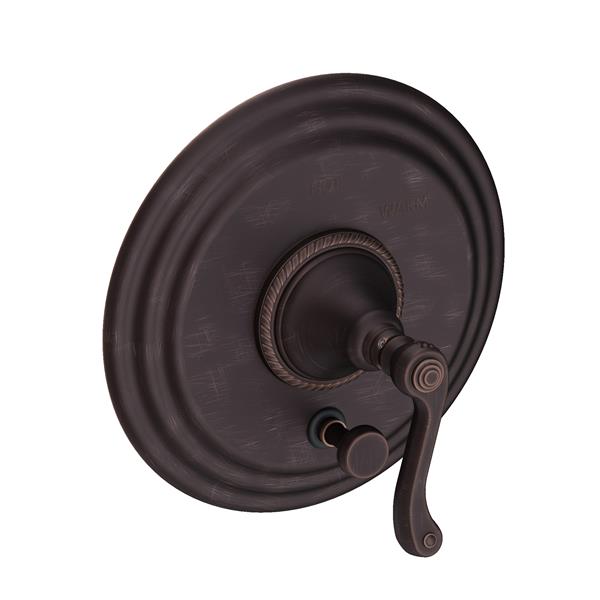 Newport Brass - Amisa Balanced Pressure Tub & Shower Diverter Plate with Handle. Less Showerhead, arm and flange.