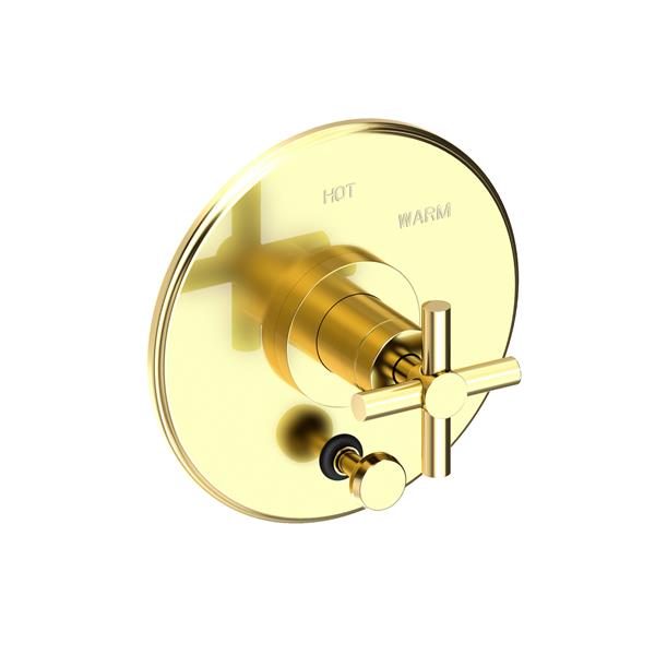 Newport Brass - East Linear Balanced Pressure Tub & Shower Diverter Plate with Handle. Less Showerhead, arm and flange.