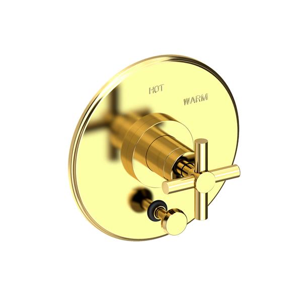 Newport Brass - East Linear Balanced Pressure Tub & Shower Diverter Plate with Handle. Less Showerhead, arm and flange.