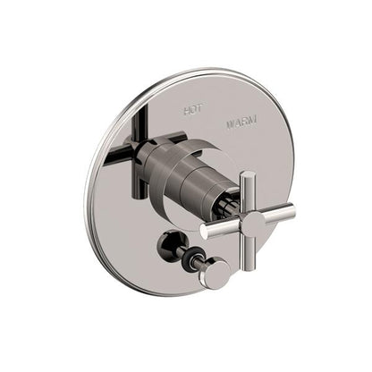 Newport Brass - East Linear Balanced Pressure Tub & Shower Diverter Plate with Handle. Less Showerhead, arm and flange.
