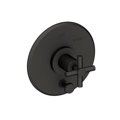 Newport Brass - East Linear Balanced Pressure Tub & Shower Diverter Plate with Handle. Less Showerhead, arm and flange.