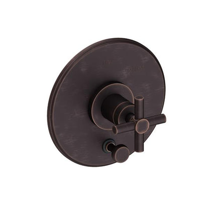 Newport Brass - East Linear Balanced Pressure Tub & Shower Diverter Plate with Handle. Less Showerhead, arm and flange.