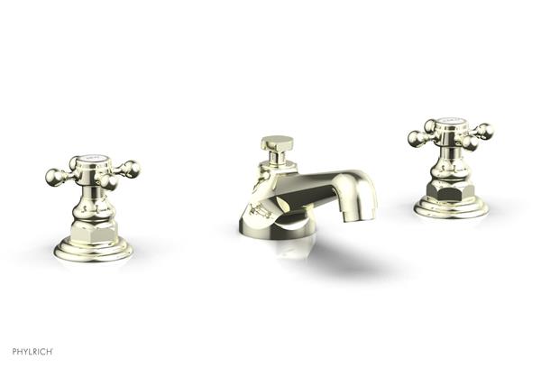 Phylrich - Hex Traditional Widespread Faucet - Cross Handles
