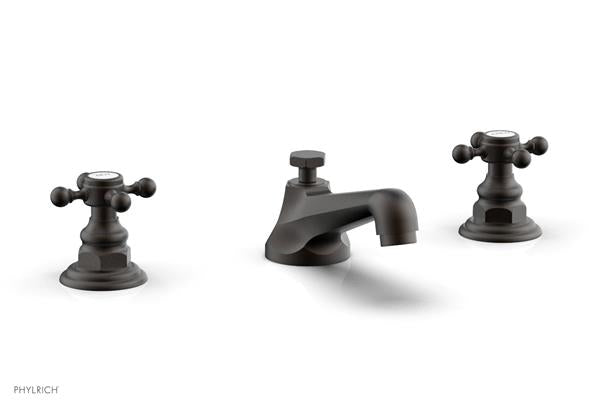 Phylrich - Hex Traditional Widespread Faucet - Cross Handles