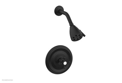 Phylrich - Hex Traditional Pressure Balance Shower Set - Cross Handles