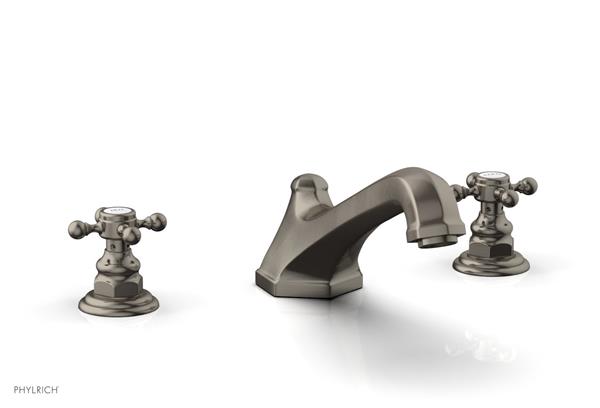Phylrich - Hex Traditional Deck Tub Set - Cross Handles