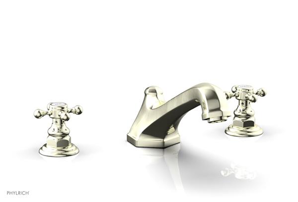 Phylrich - Hex Traditional Deck Tub Set - Cross Handles