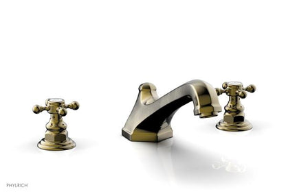 Phylrich - Hex Traditional Deck Tub Set - Cross Handles