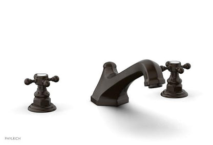 Phylrich - Hex Traditional Deck Tub Set - Cross Handles