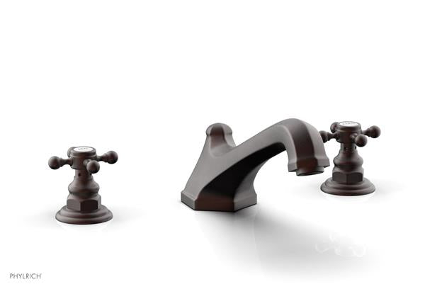 Phylrich - Hex Traditional Deck Tub Set - Cross Handles