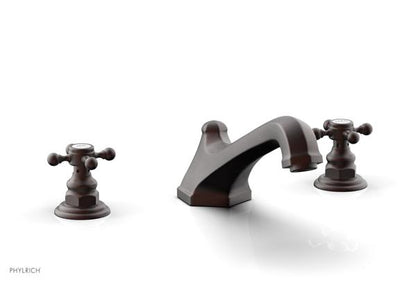 Phylrich - Hex Traditional Deck Tub Set - Cross Handles