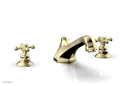 Phylrich - Hex Traditional Deck Tub Set - Cross Handles