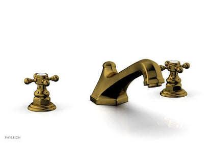Phylrich - Hex Traditional Deck Tub Set - Cross Handles
