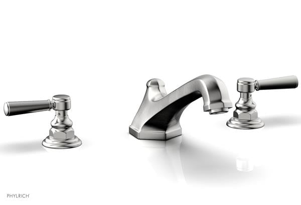 Phylrich - Hex Traditional Deck Tub Set - Lever Handles