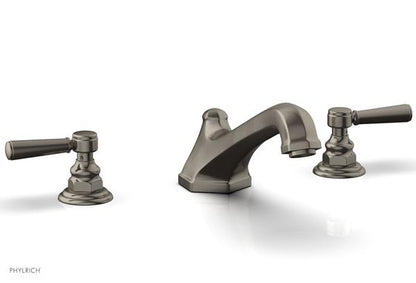 Phylrich - Hex Traditional Deck Tub Set - Lever Handles