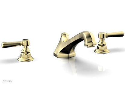 Phylrich - Hex Traditional Deck Tub Set - Lever Handles