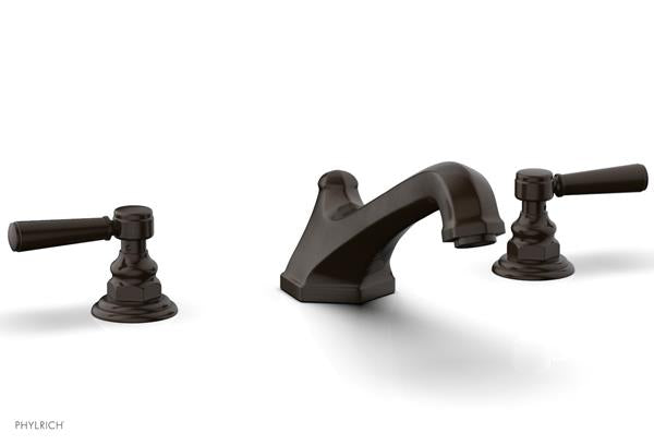 Phylrich - Hex Traditional Deck Tub Set - Lever Handles