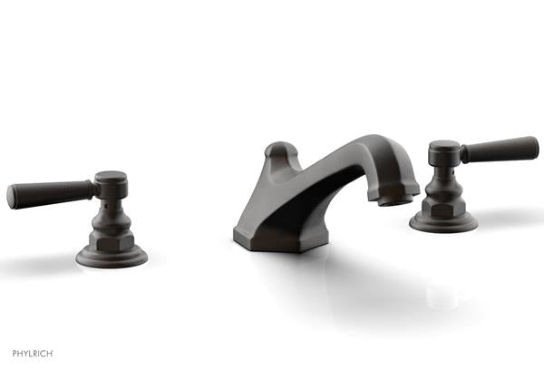 Phylrich - Hex Traditional Deck Tub Set - Lever Handles