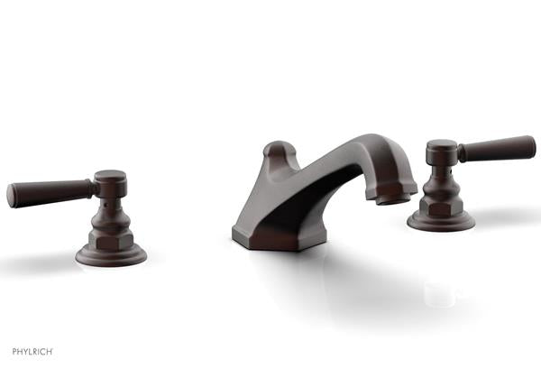 Phylrich - Hex Traditional Deck Tub Set - Lever Handles