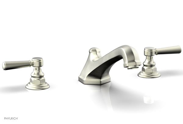 Phylrich - Hex Traditional Deck Tub Set - Lever Handles