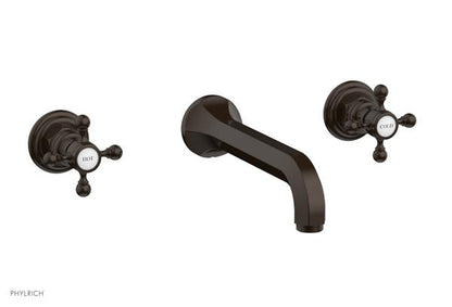 Phylrich - Hex Traditional Wall Tub Set - Cross Handles