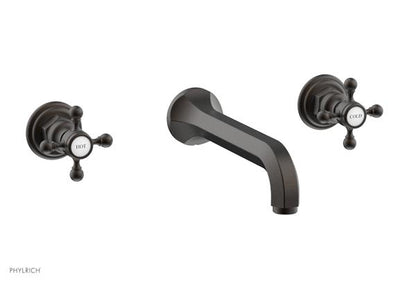 Phylrich - Hex Traditional Wall Tub Set - Cross Handles