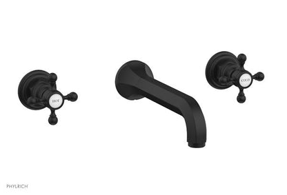 Phylrich - Hex Traditional Wall Tub Set - Cross Handles