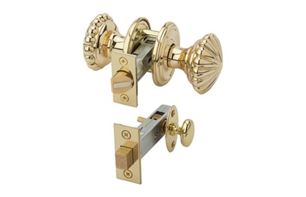 Phylrich - Melon Door Knob with Privacy Bolt