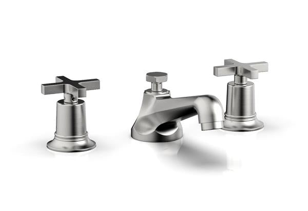 Phylrich - Hex Modern Widespread Faucet - Cross Handles