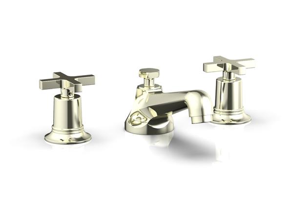 Phylrich - Hex Modern Widespread Faucet - Cross Handles
