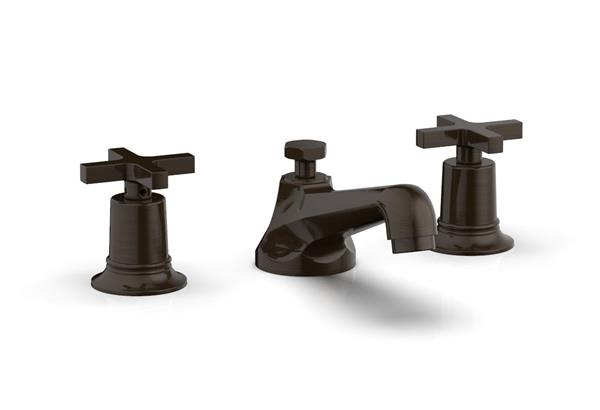 Phylrich - Hex Modern Widespread Faucet - Cross Handles