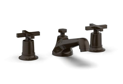 Phylrich - Hex Modern Widespread Faucet - Cross Handles