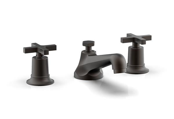 Phylrich - Hex Modern Widespread Faucet - Cross Handles