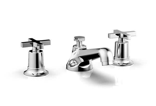 Phylrich - Hex Modern Widespread Faucet - Cross Handles