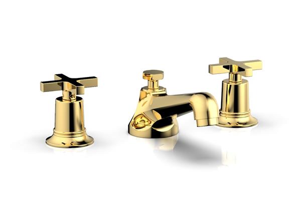 Phylrich - Hex Modern Widespread Faucet - Cross Handles
