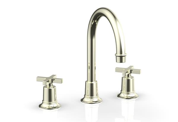 Phylrich - Hex Modern Widespread Faucet - Cross Handles