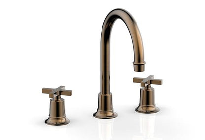 Phylrich - Hex Modern Widespread Faucet - Cross Handles