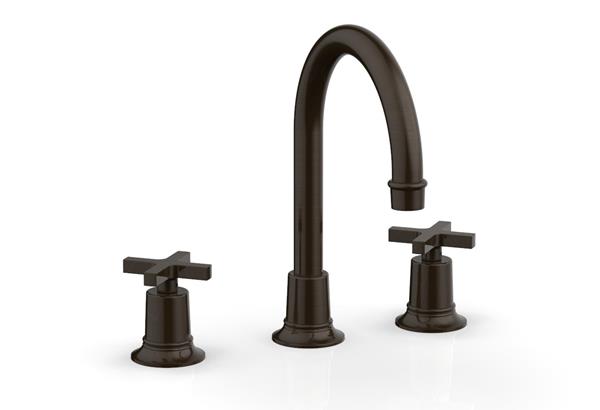 Phylrich - Hex Modern Widespread Faucet - Cross Handles