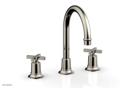Phylrich - Hex Modern Widespread Faucet - Cross Handles